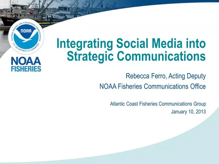 integrating social media into strategic communications