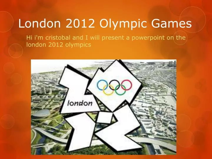 london 2012 olympic games