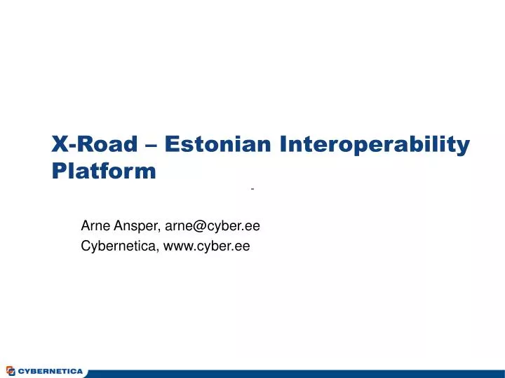 x road estonian interoperability platform