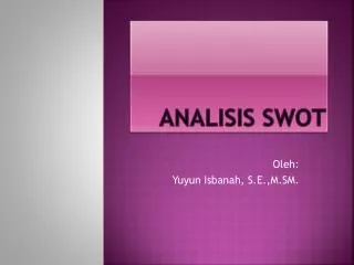 analisis swot