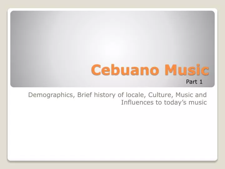 cebuano music