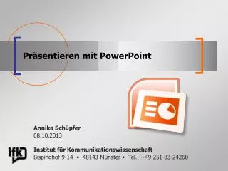 pr sentieren mit powerpoint