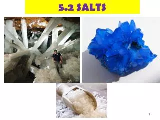 5.2 SALTS