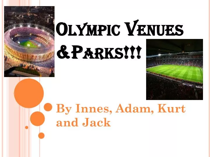 olympic venues parks