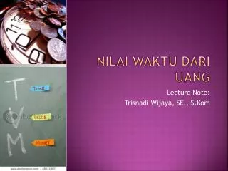 nilai waktu dari uang