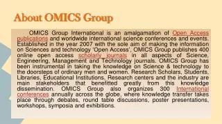 about omics group