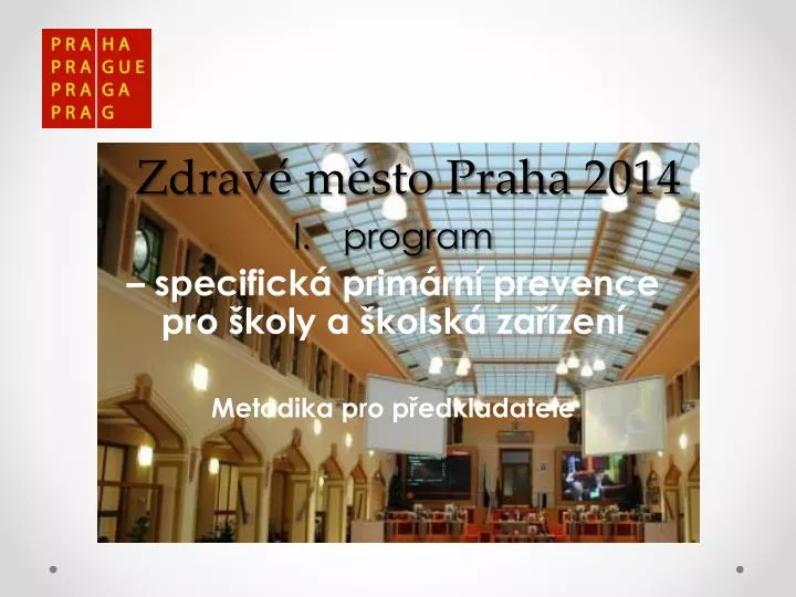 zdrav m sto praha 2014