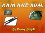 RAM AND ROM - slide 1