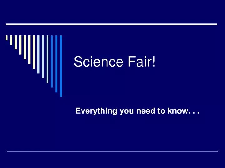 science fair