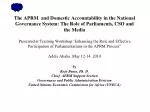 by Kojo Busia, Ph. D. Chief, APRM Support Section Governance and Public Administration Division - slide 1