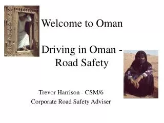 Welcome to Oman Driving in Oman - Road Safety
