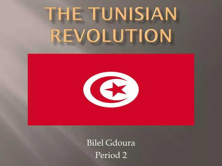 the tunisian revolution