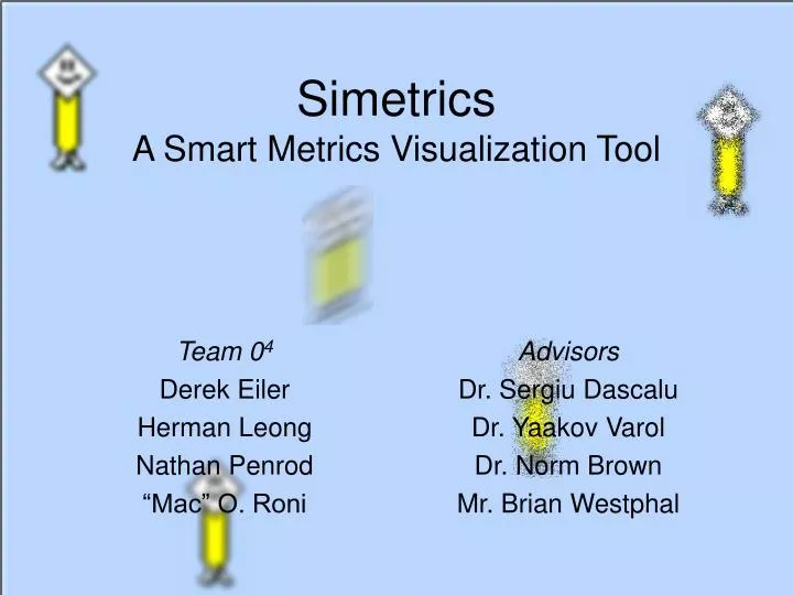 simetrics a smart metrics visualization tool