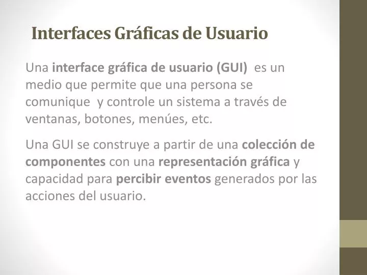 interfaces gr ficas de usuario