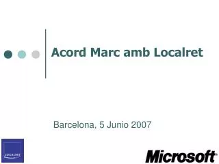 acord marc amb localret