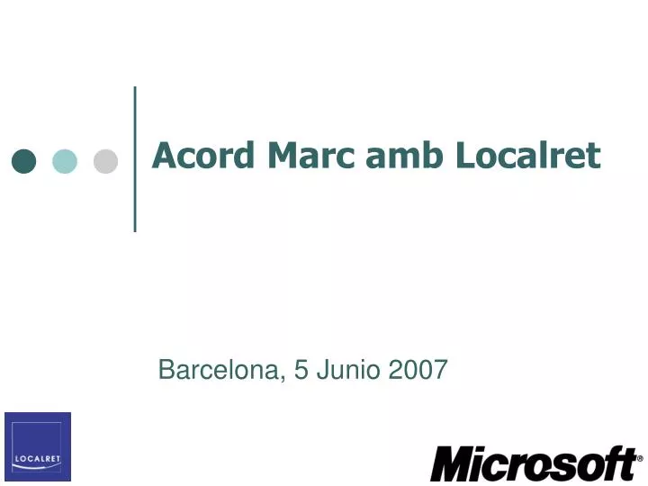 acord marc amb localret