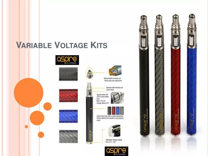 variable voltage kits