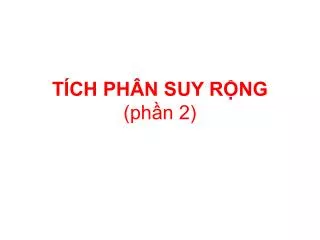t ch ph n suy r ng ph n 2