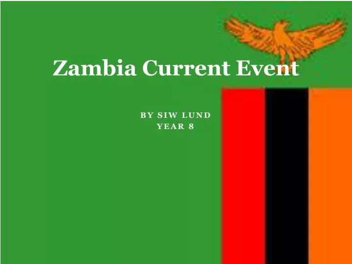 zambia current event