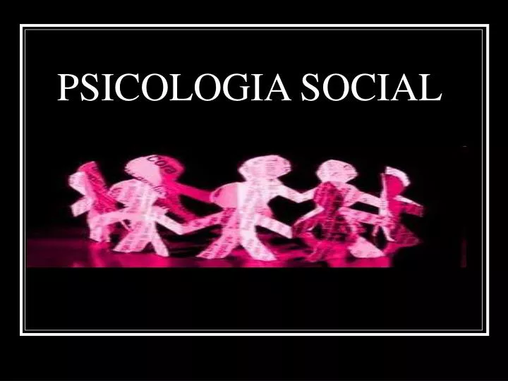 psicologia social