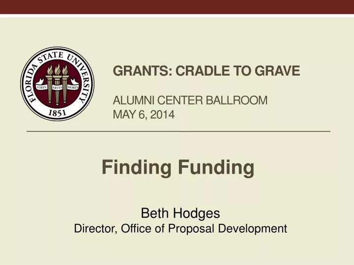 grants cradle to grave alumni center ballroom may 6 2014