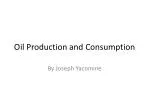 Oil Production and Consumption
