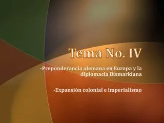 tema no iv