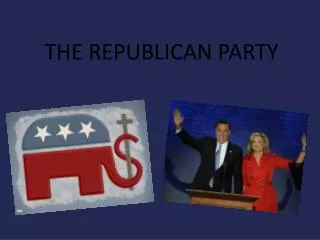 THE REPUBLICAN PARTY
