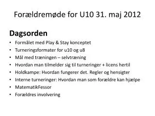 for ldrem de for u10 31 maj 2012