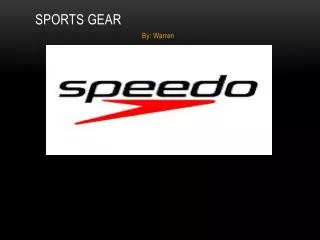 Sports Gear