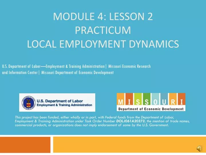 module 4 lesson 2 practicum local employment dynamics