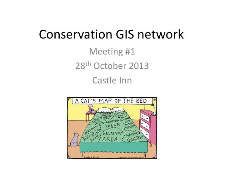 conservation gis network