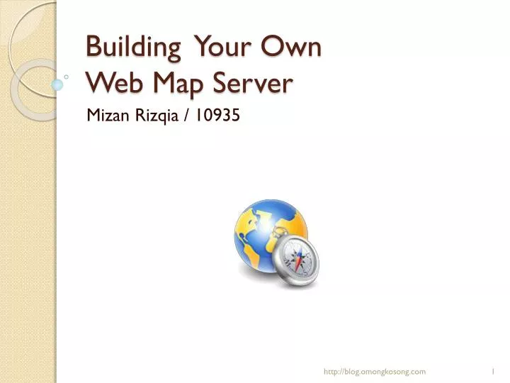 building your own web map server
