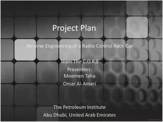 Project Plan