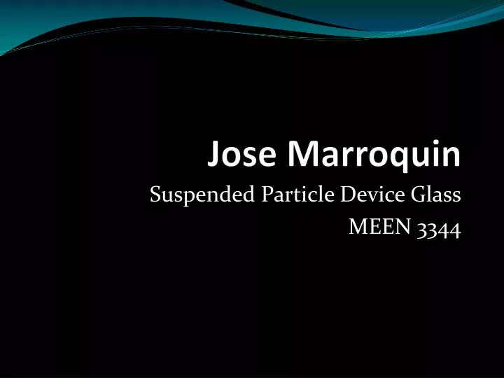 jose marroquin