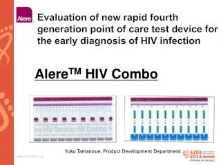 Alere TM HIV Combo