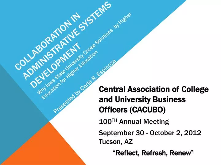 collaboration in administrative systems development