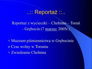 reporta