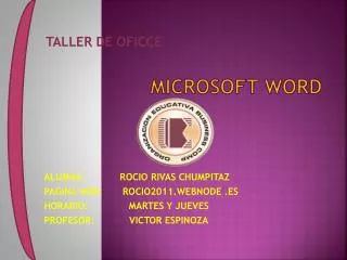 microsoft word