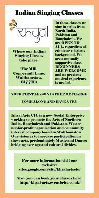 Indian Singing Classes