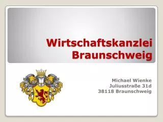 wirtschaftskanzlei braunschweig