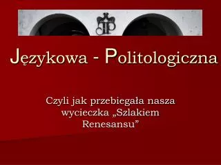 j zykowa p olitologiczna