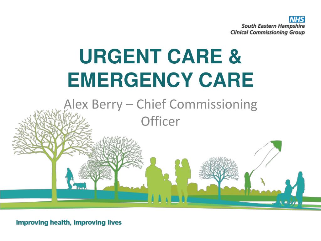 PPT - URGENT CARE & EMERGENCY CARE PowerPoint Presentation, free ...