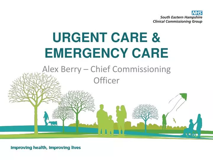 urgent care emergency care