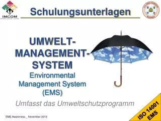 umwelt management system environmental management system ems