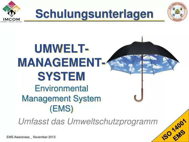 umwelt management system environmental management system ems