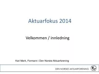 aktuarfokus 2014