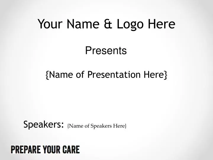 your name logo here