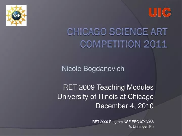 chicago science art competition 2011