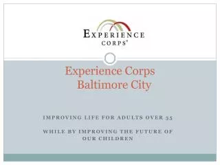 Experience Corps Baltimore City
